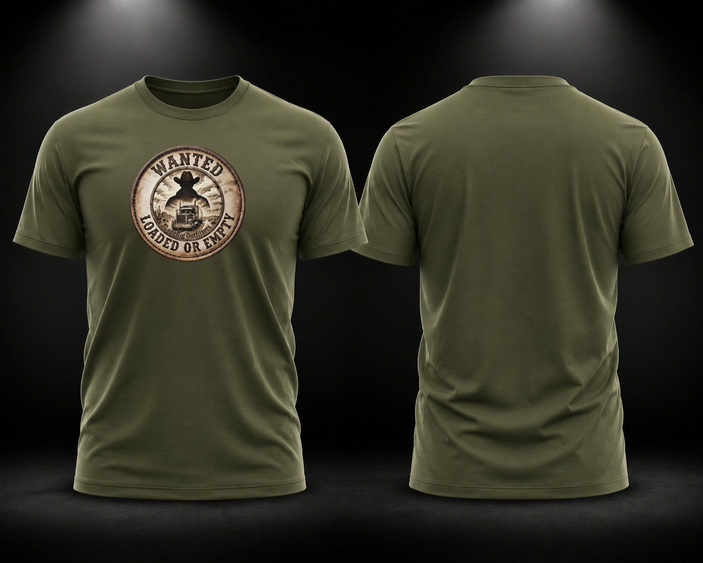 Wanted Patch TShirt