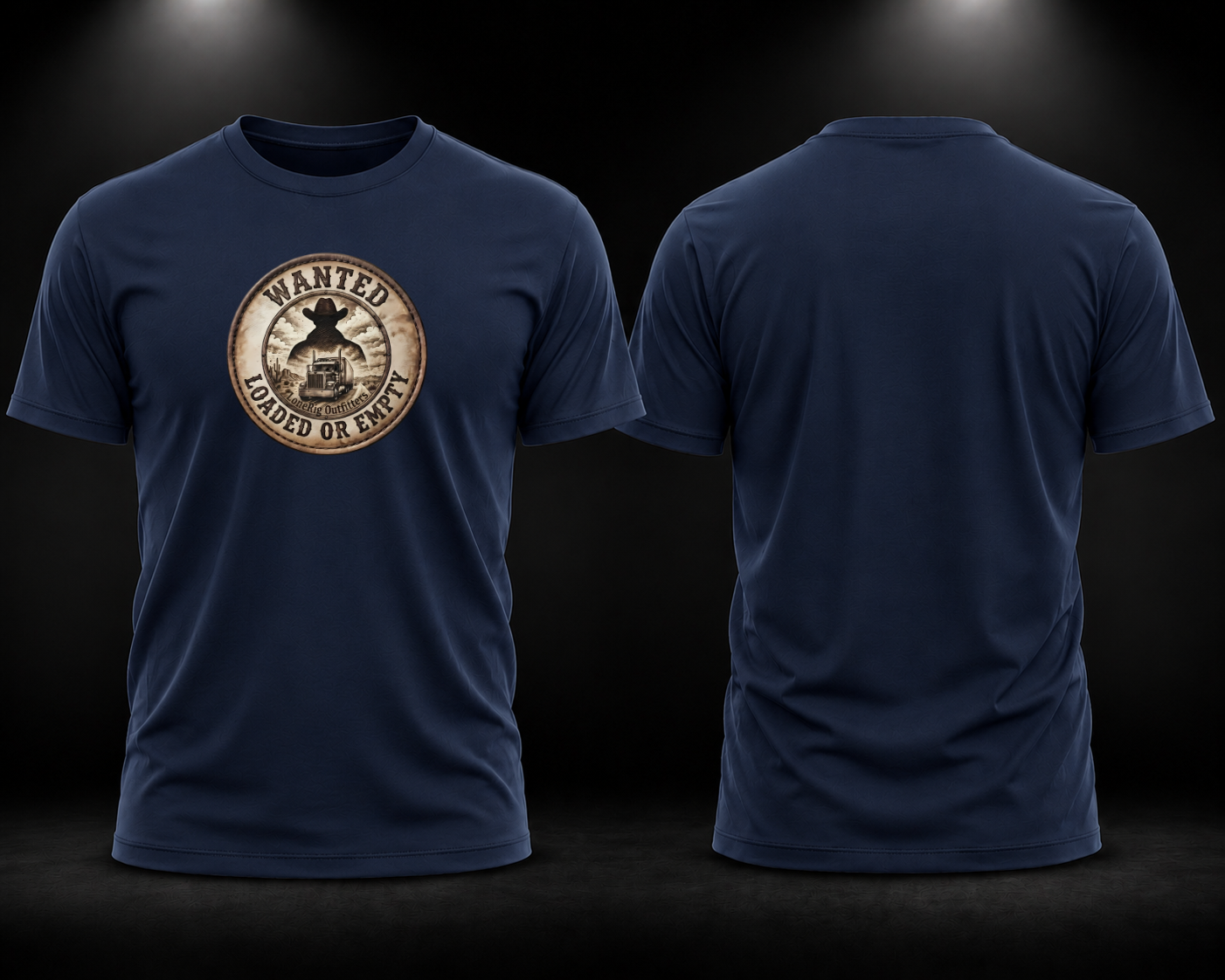 Wanted Patch TShirt