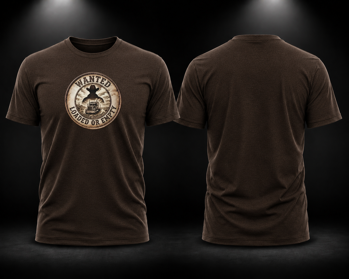 Wanted Patch TShirt